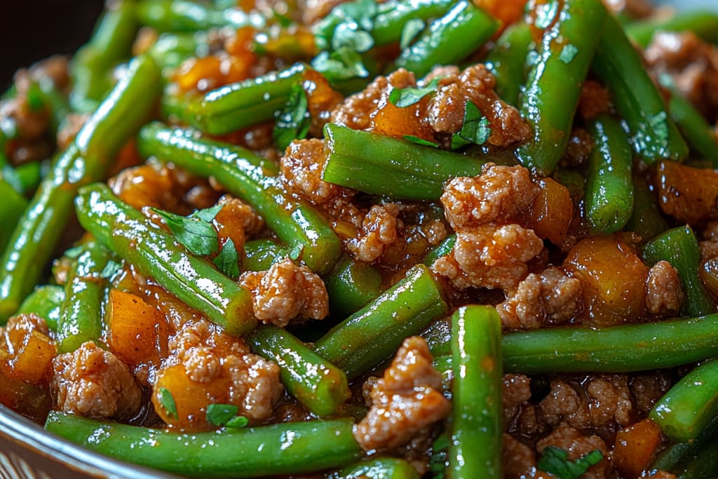 Gebratene grüne Bohnen mit Hackfleisch: Ein Unglaubliches Ultimatives Rezept