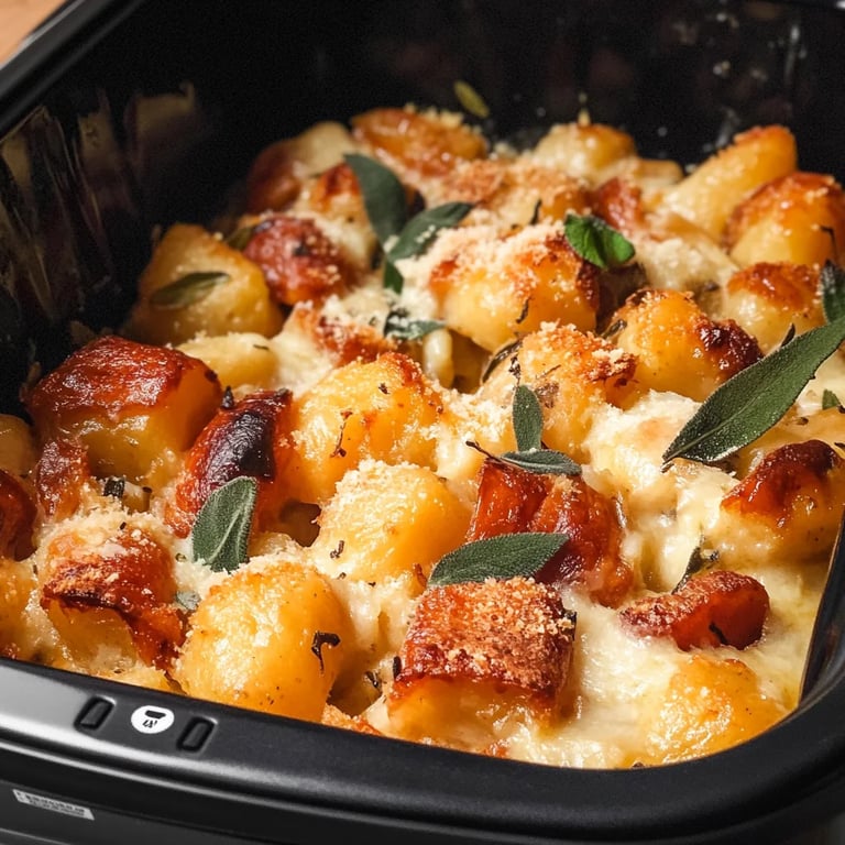 Pumpkin Gnocchi Bake