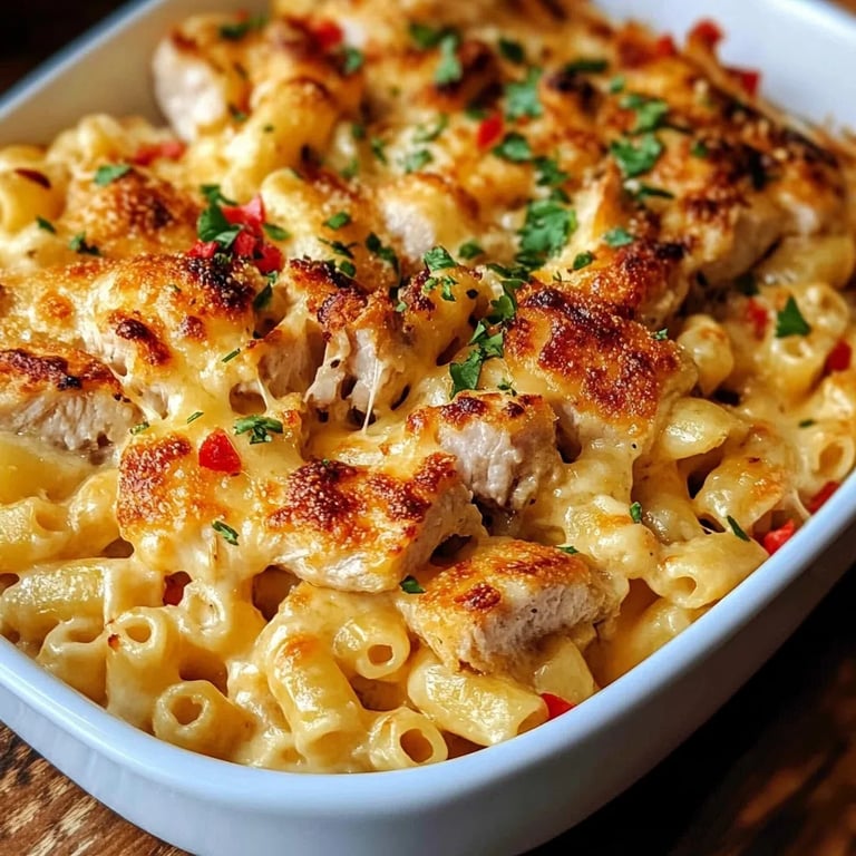 Macarrones con Queso y Pollo Cajún: Una Increíble Receta Última