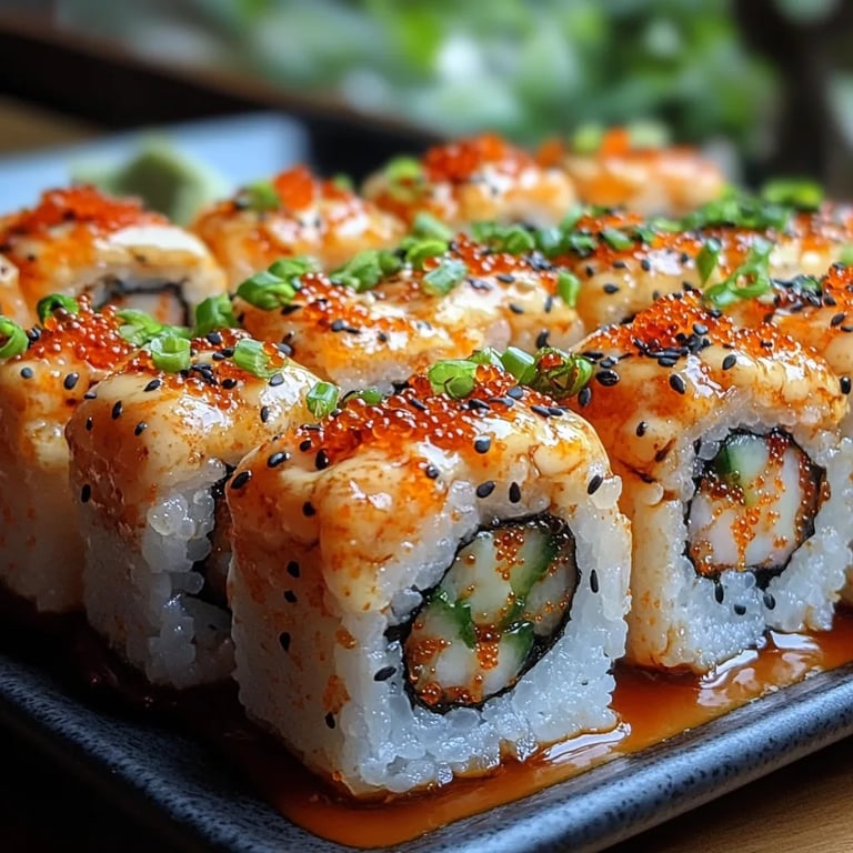 Spicy Volcano Roll Sushi Recipe: An Incredible Ultimate Experience