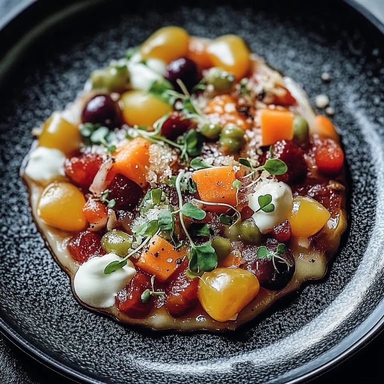 Bunter Gemüse-Hack-Auflauf