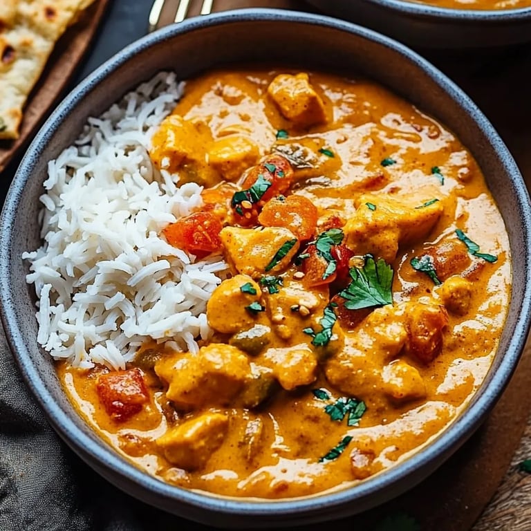 Gerösteter Butternusskürbis und Kichererbsen-Curry