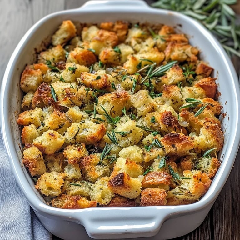 Our Favorite Buttery Herb Stuffing