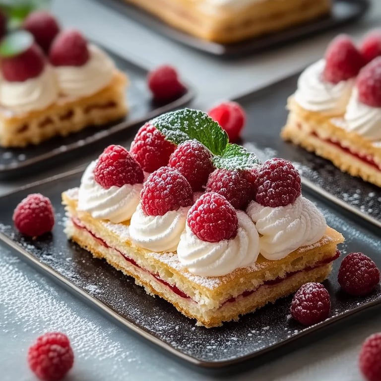 Raspberry Cream Napoleons: An Amazing Ultimate Recipe
