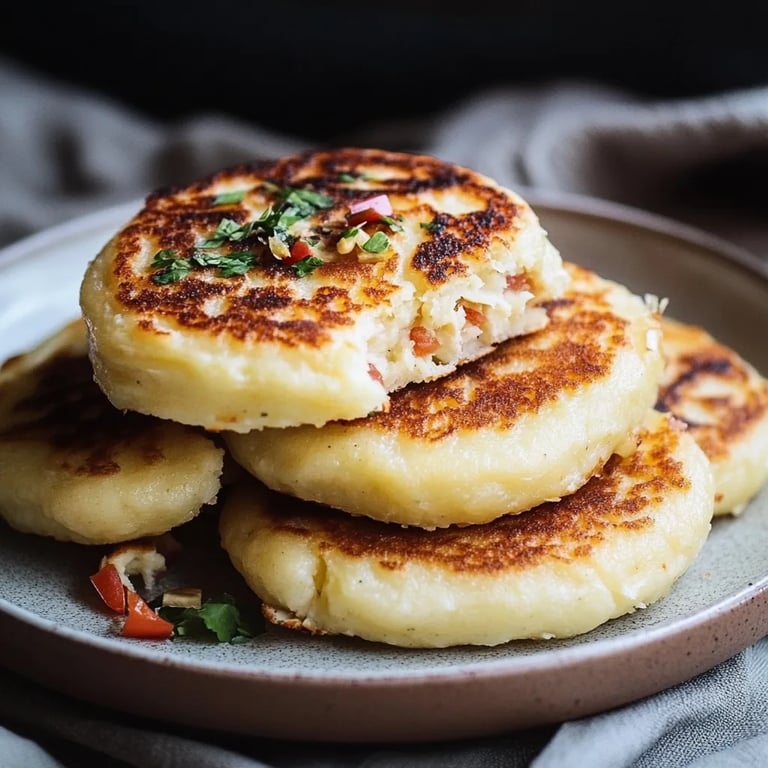 Hüttenkäse-Pfannkuchen