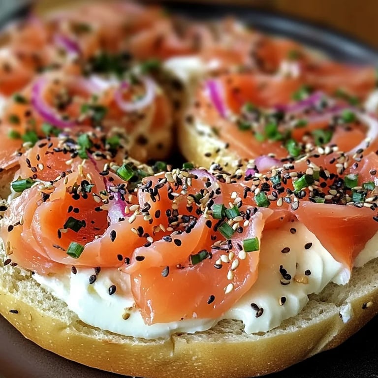 Smoked Salmon Bagel Dip