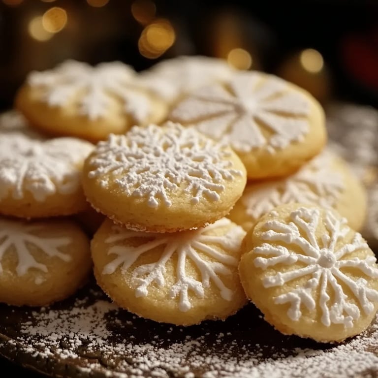 Schneeflöckchen - feine Plätzchen