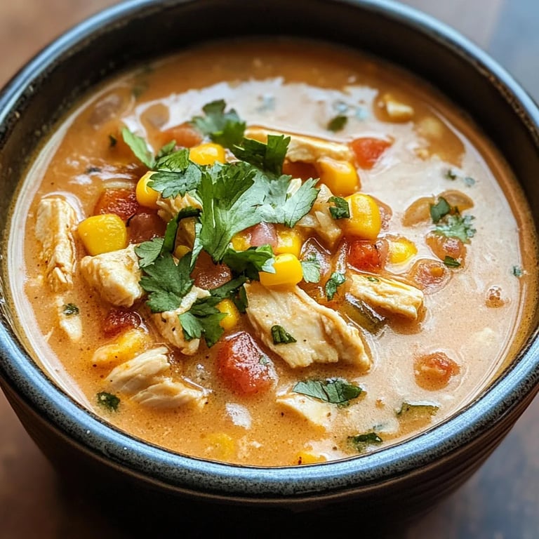 Creamy Chicken Taco Soup