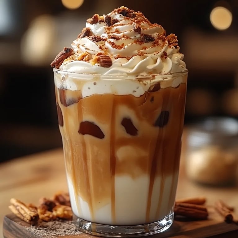 Café Gelado com Sabor de Rolinho de Canela: Uma Receita Incrível e Definitiva