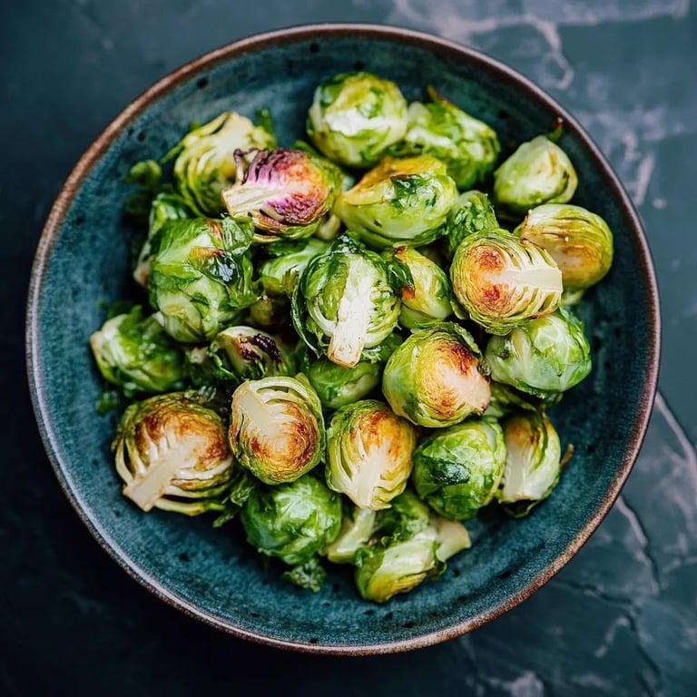 Rosenkohl aus dem Ofen