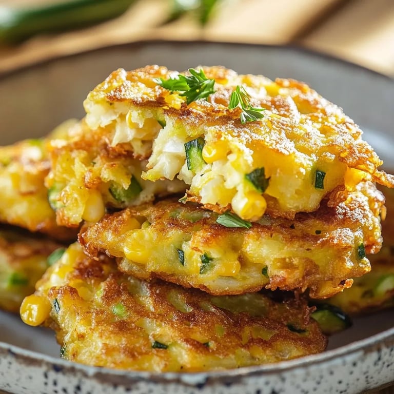 Zucchini Corn Fritters