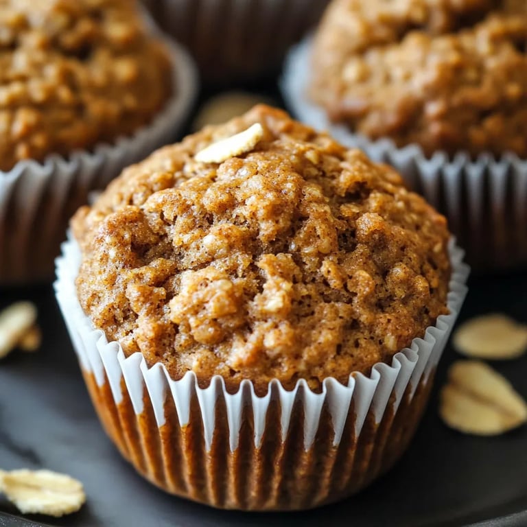 Easy Vegan Bran Muffins