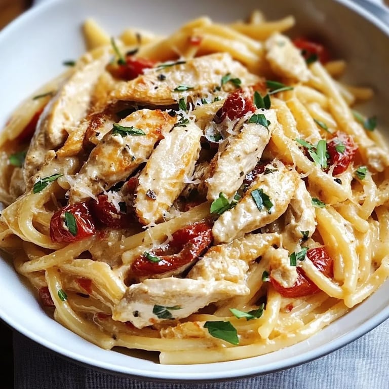 Marry Me Chicken Pasta