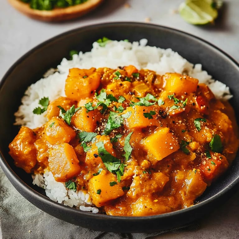 Butternut-Kürbis-Curry