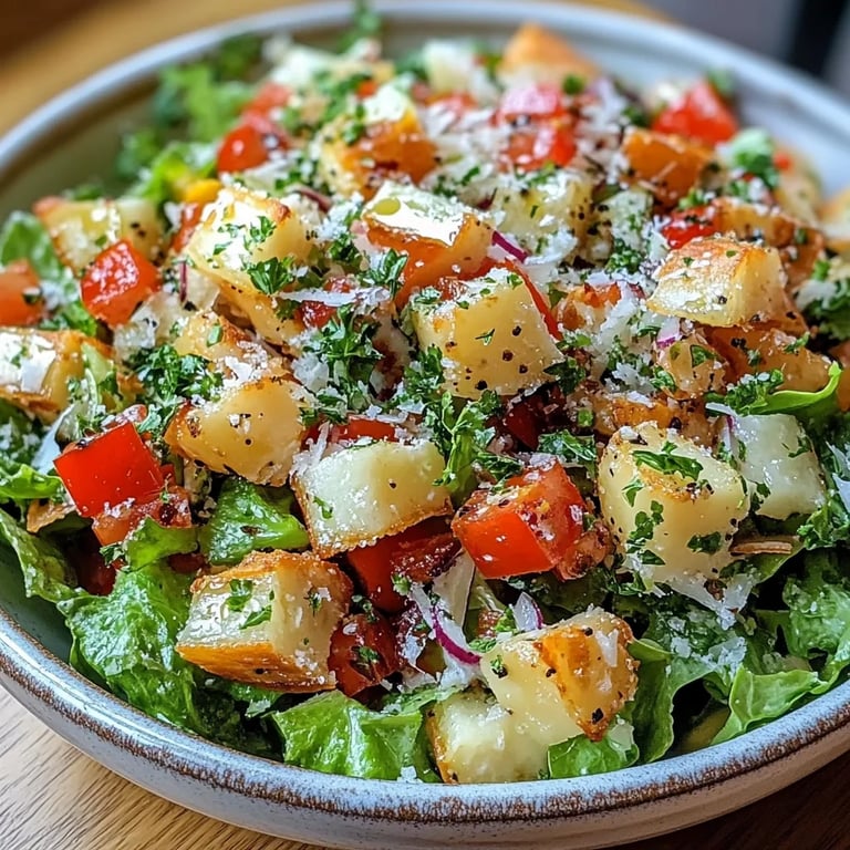 Parmesan Chopped Salad: The Ultimate Amazing Recipe with 5 Fresh Ingredients