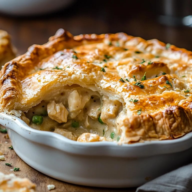 Chicken Pot Pie: Ein Unglaubliches Ultimatives Rezept für 4 Portionen