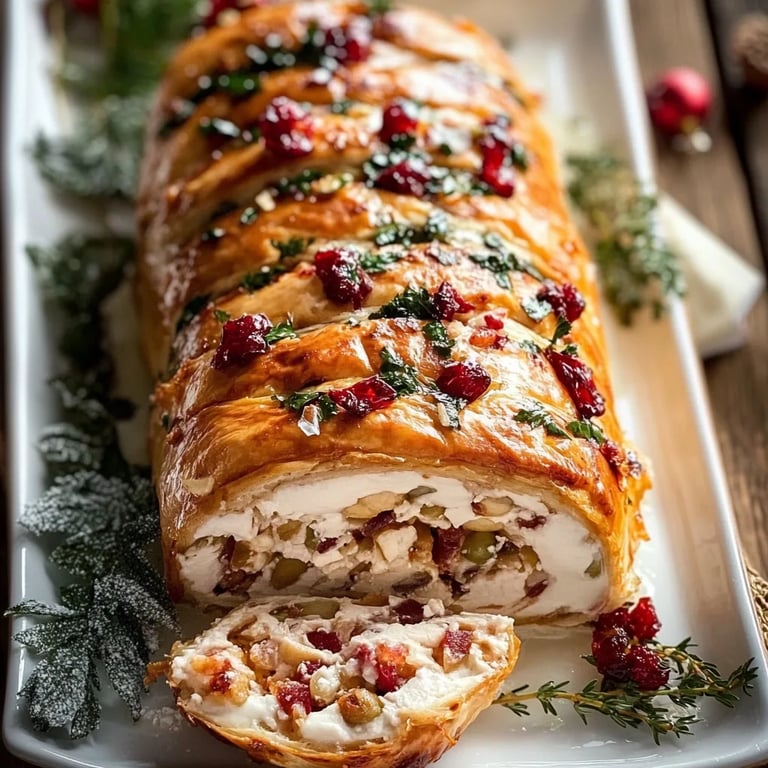 Gefüllte Putenbrust zu Weihnachten