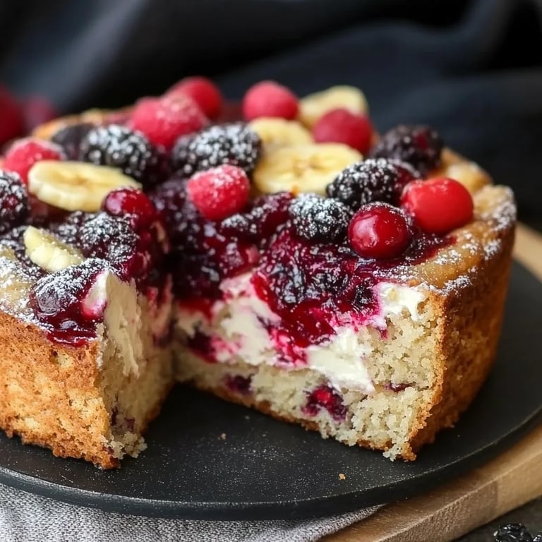 Cranberry-Bananen-Nussbrot
