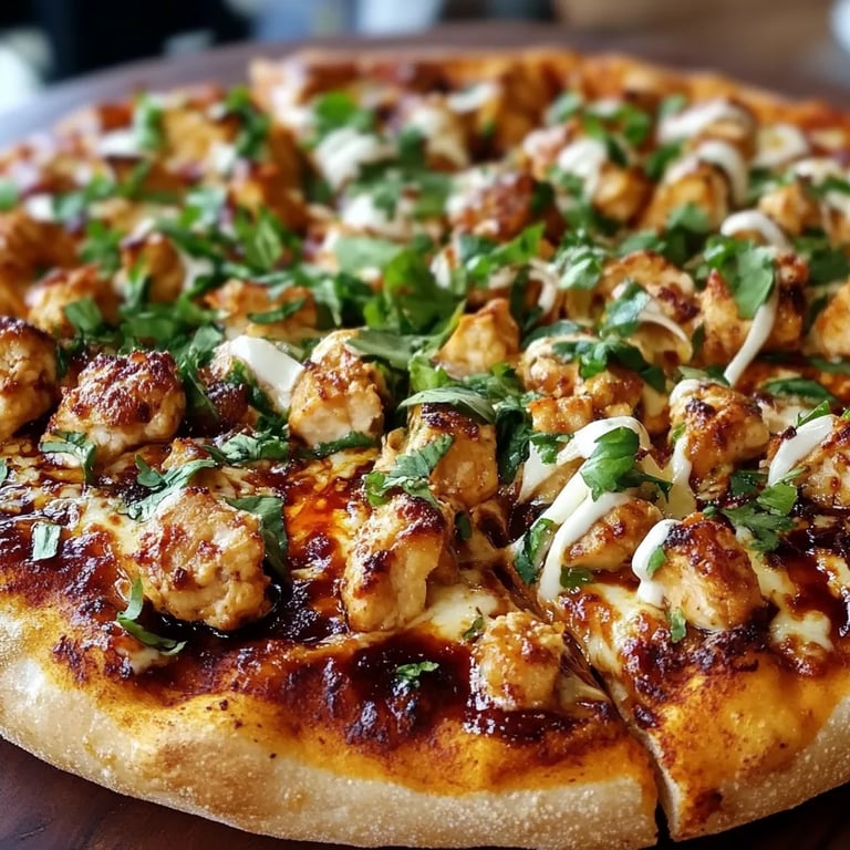 Scharfe Knoblauch-Hähnchen-Pizza: Ein Unwiderstehliches Ultimatives Rezept