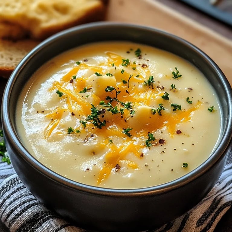 Creamy Cheesy Potato Soup