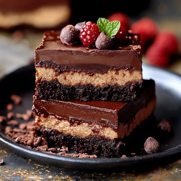 Chocolate Cheesecake Bars