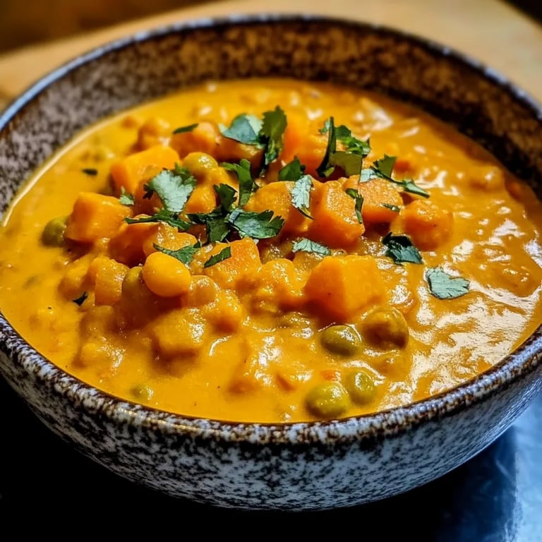 Kürbis-Curry mit Kokosmilch