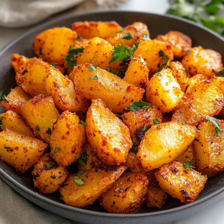 Spicy Crispy Mexican Potatoes