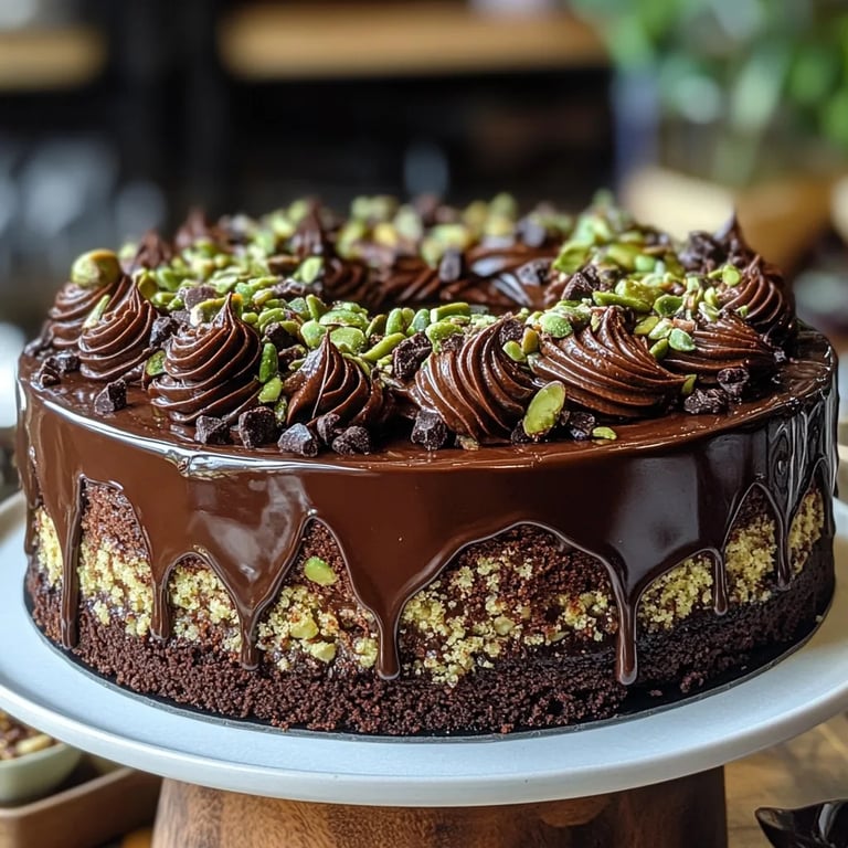 Dubai Pistachio Chocolate Cake: An Incredible Ultimate Recipe