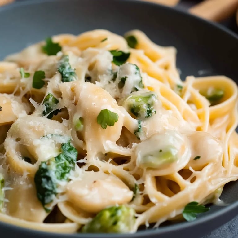 Pasta mit Rosenkohl