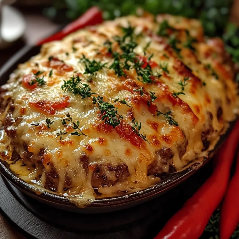 Tentador Pastel de Carne Gratinado con Parmesano: Una Increíble Receta Única