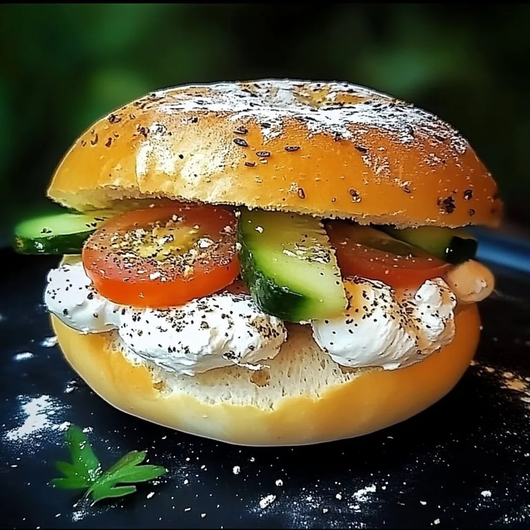 Heißer Schafskäse im Fladenbrot