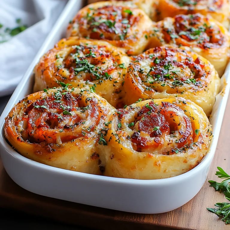 Bacon & Cheese Rolls with Garlic Butter: An Incredible Ultimate Recipe