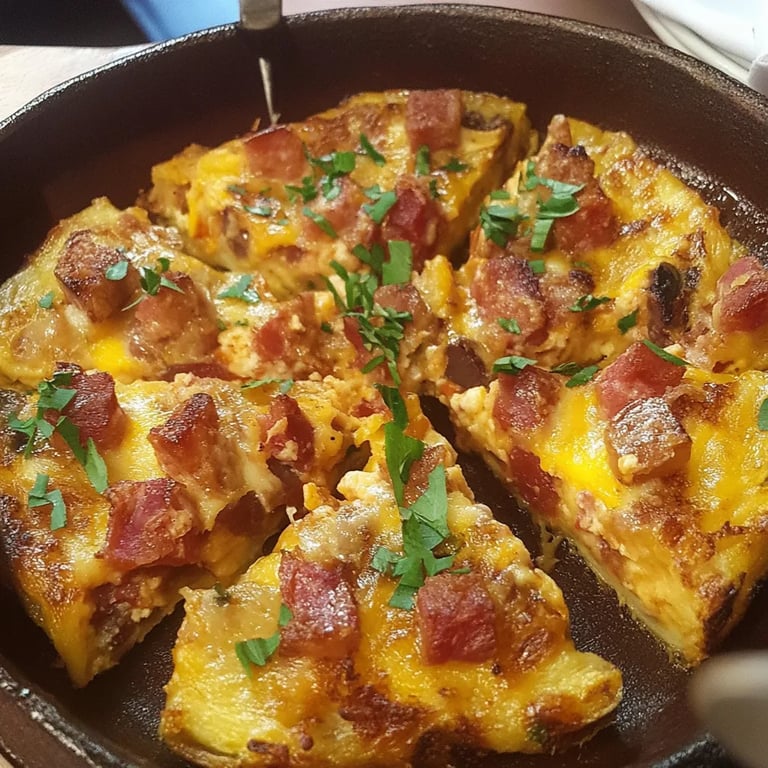 Tortilla Española con Chorizo y Jamón Serrano: Una Increíble Receta Última