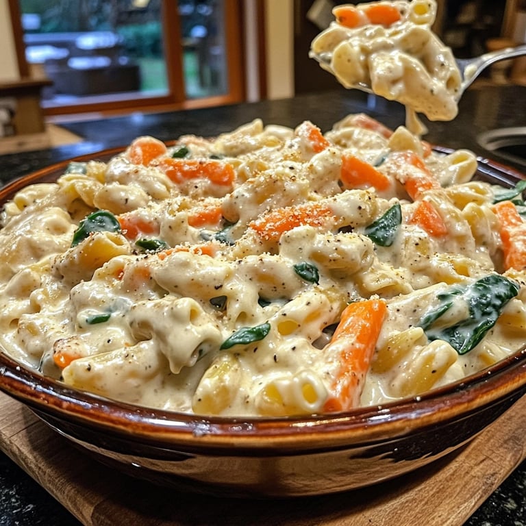 Schnelle-und-Einfache One-Pot-Pasta mit Wintergemüse
