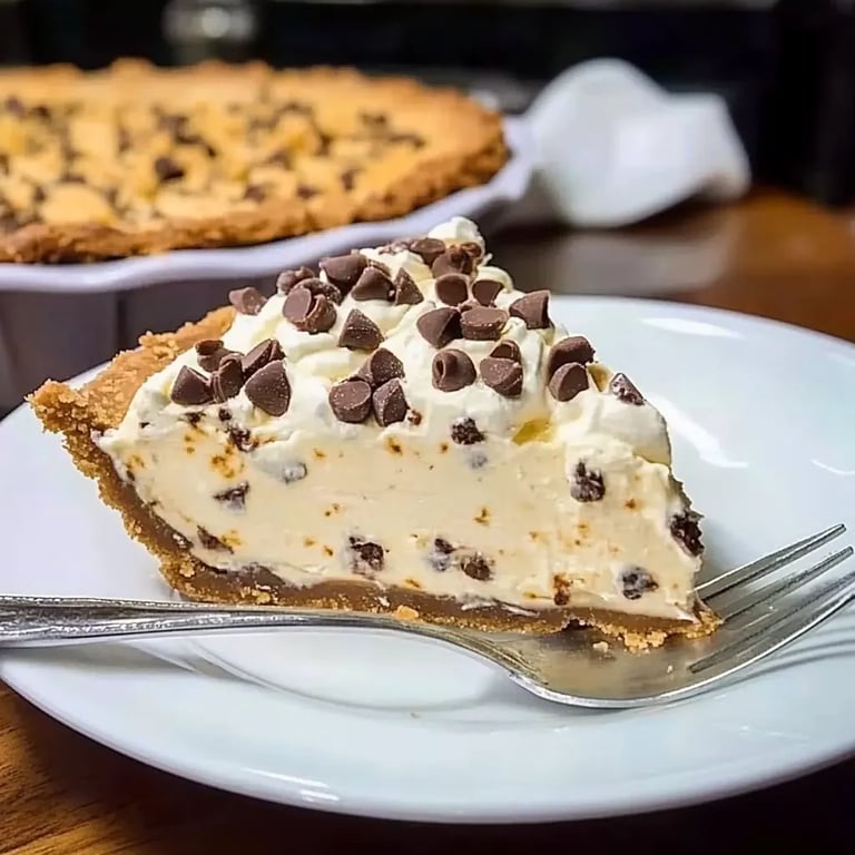 Chocolate Chip Cannoli Pie