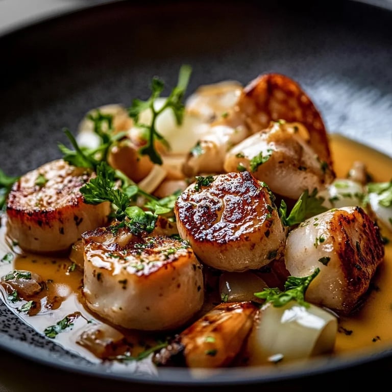 Zwiebel-Sahne-Hähnchen