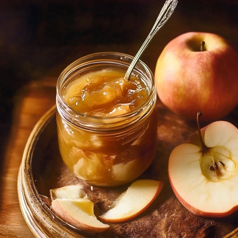 Apfel Salzkaramell Marmelade