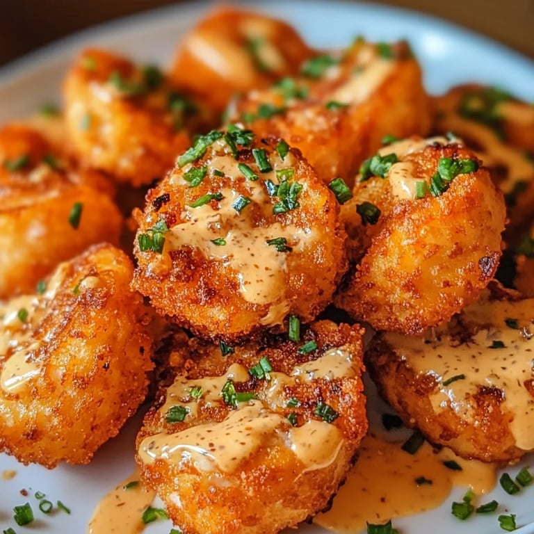 Crispy Bang Bang Salmon Bites
