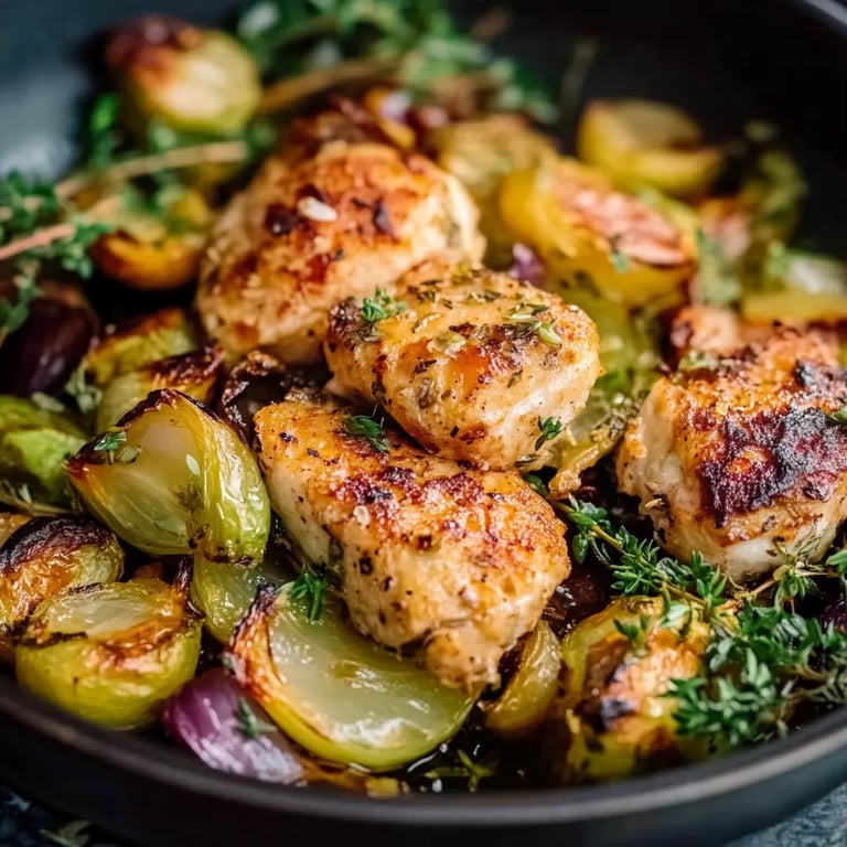 Rosenkohl aus dem Ofen