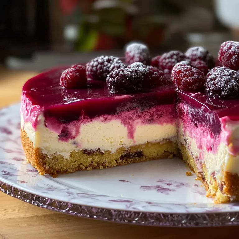 Kirsch - Quark - Kuchen