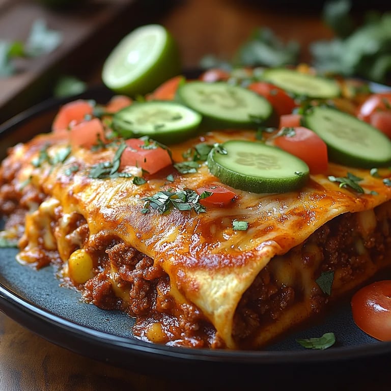 Enchiladas Fáciles de Carne Molida con Queso: La Increíble Receta Última