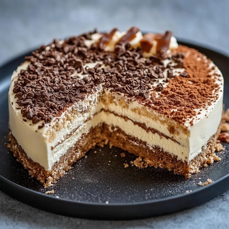 Cappuccino-Krümeltorte