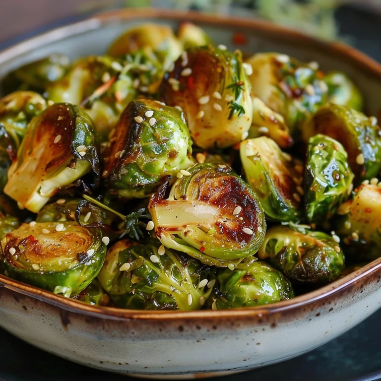 Rosenkohl aus dem Ofen