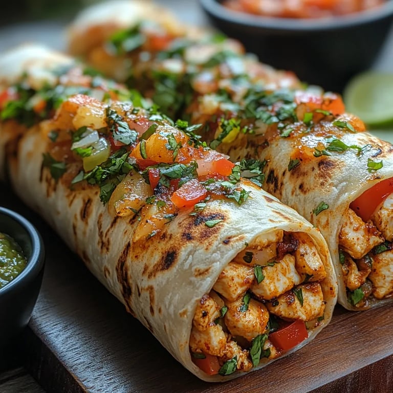 Burrito de Pollo al Chipotle: Una Increíble Receta Última