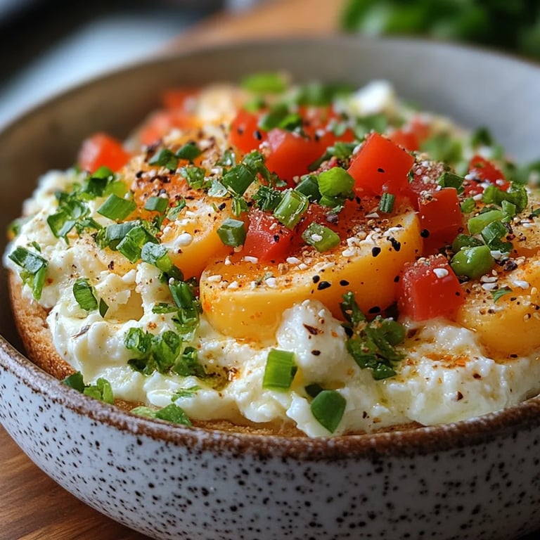 Salade d'œufs au fromage cottage riche en protéines : Une Recette Incroyable Ultime