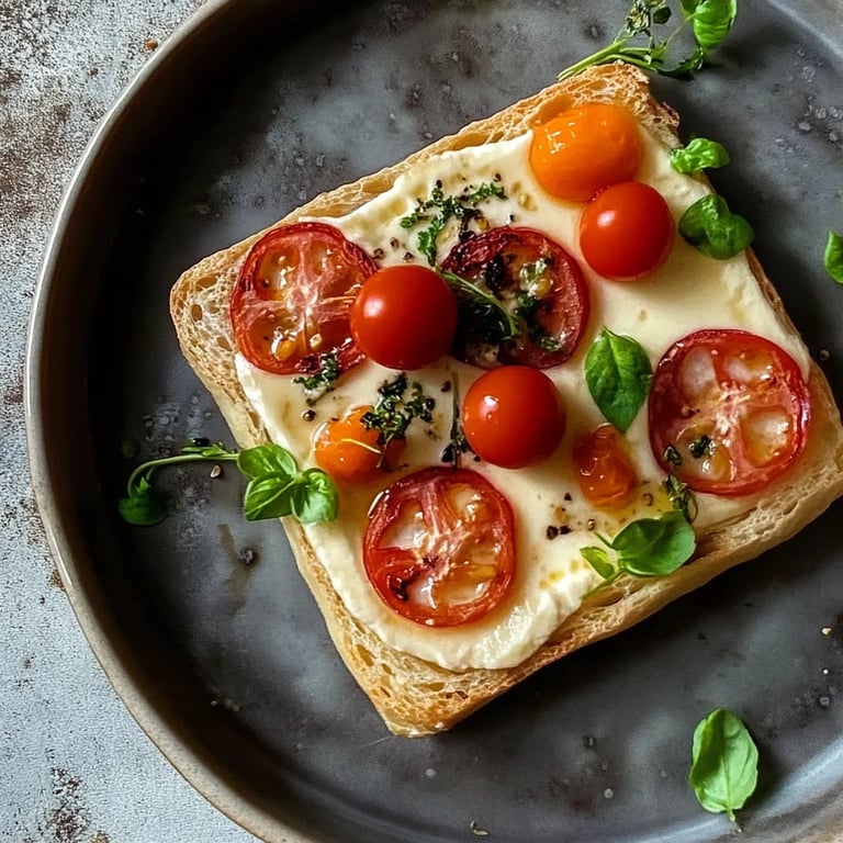 Schneller Tomaten-Snack
