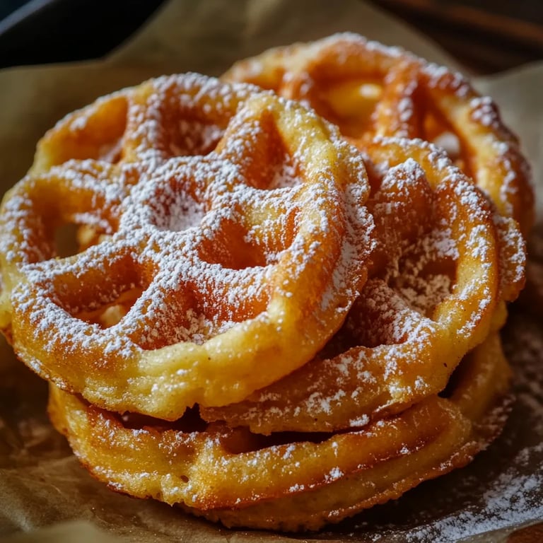 Schwedische Apfelwaffeln