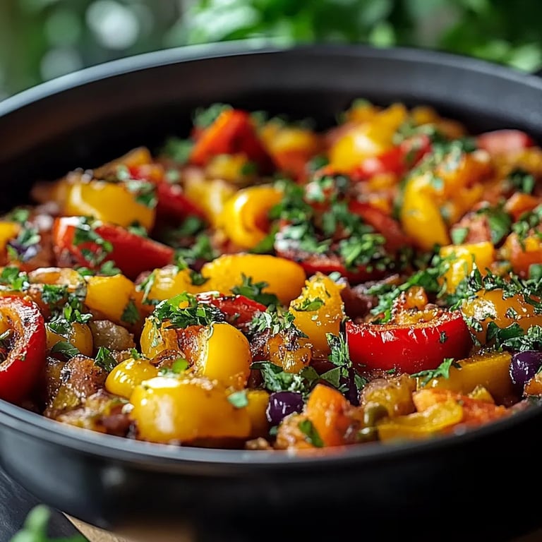 Gefüllte Paprika aus dem Airfryer