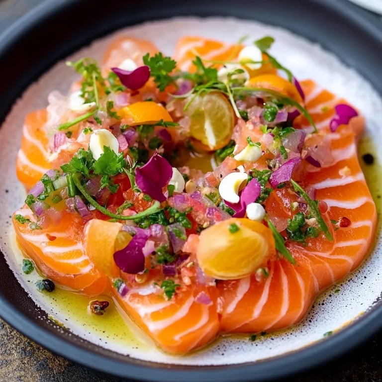 Salmon Crudo