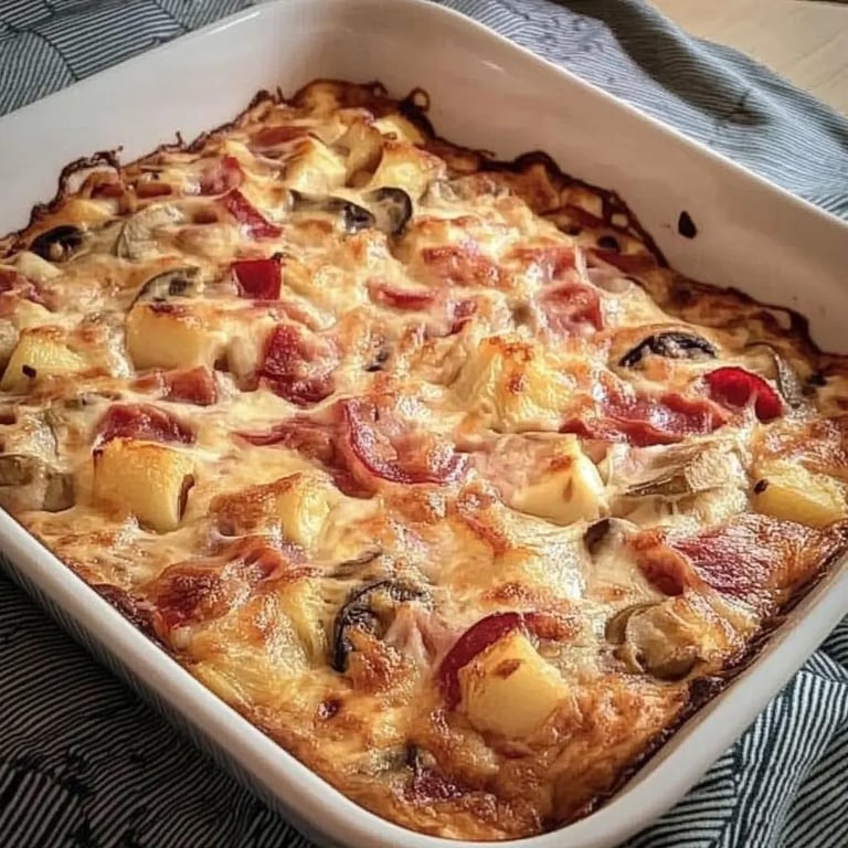 Pizza Auflauf